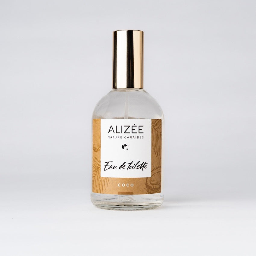 Eau de toilette parfum coco de Guadeloupe 100 ml