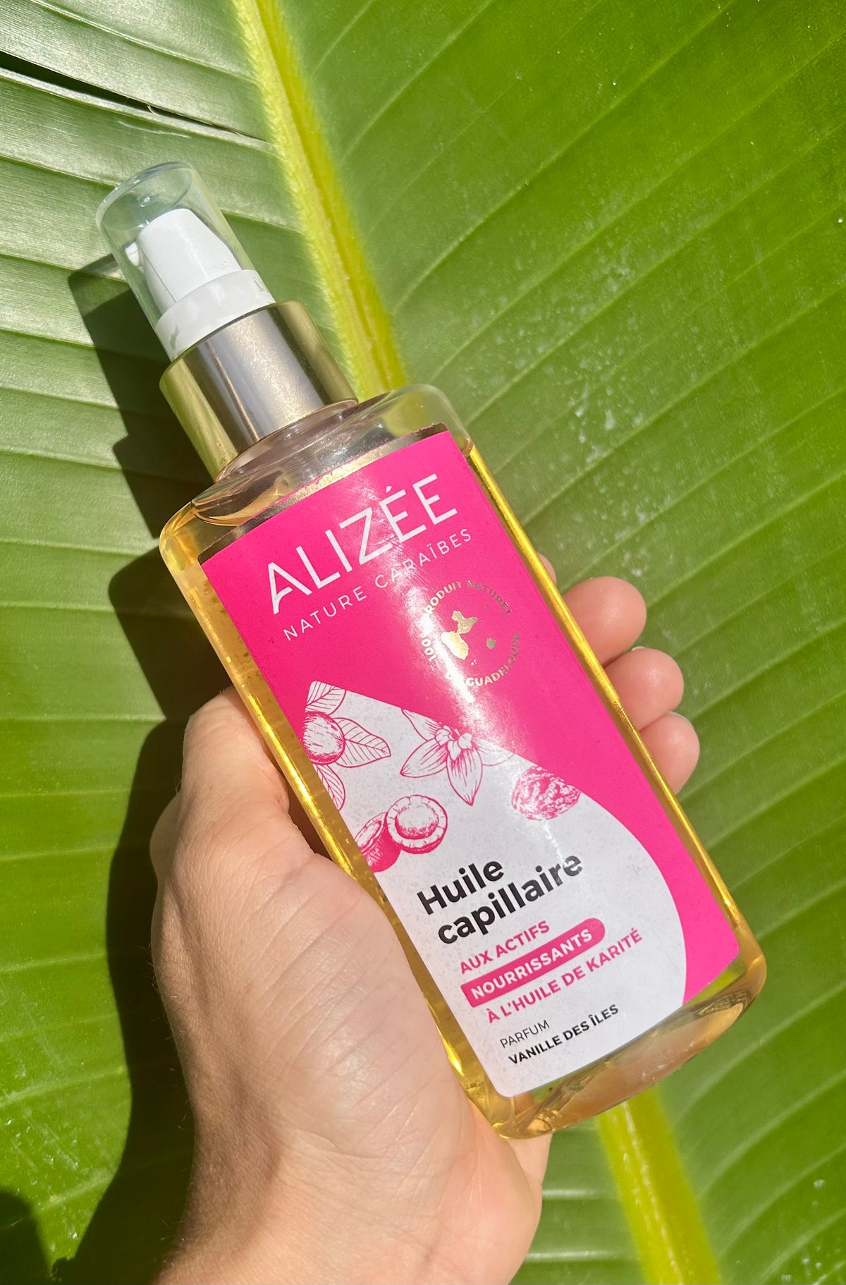 Huile Capillaire Nourrissante de Guadeloupe