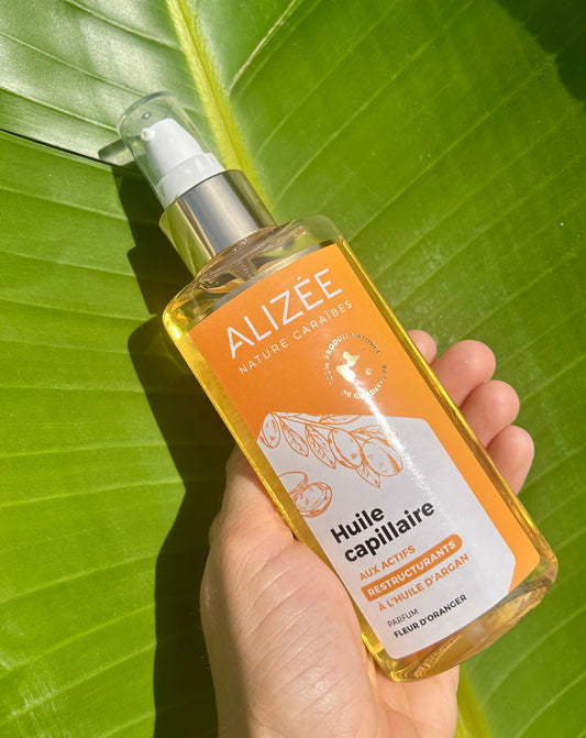 Huile Capillaire Restructurante à L'Huile D'Argan de Guadeloupe