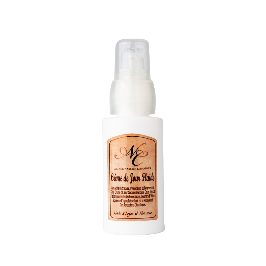 Crème de jour fluide régénérante et protectrice de Guadeloupe