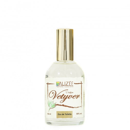 Eau de toilette parfum vetyver de Guadeloupe 100 ml